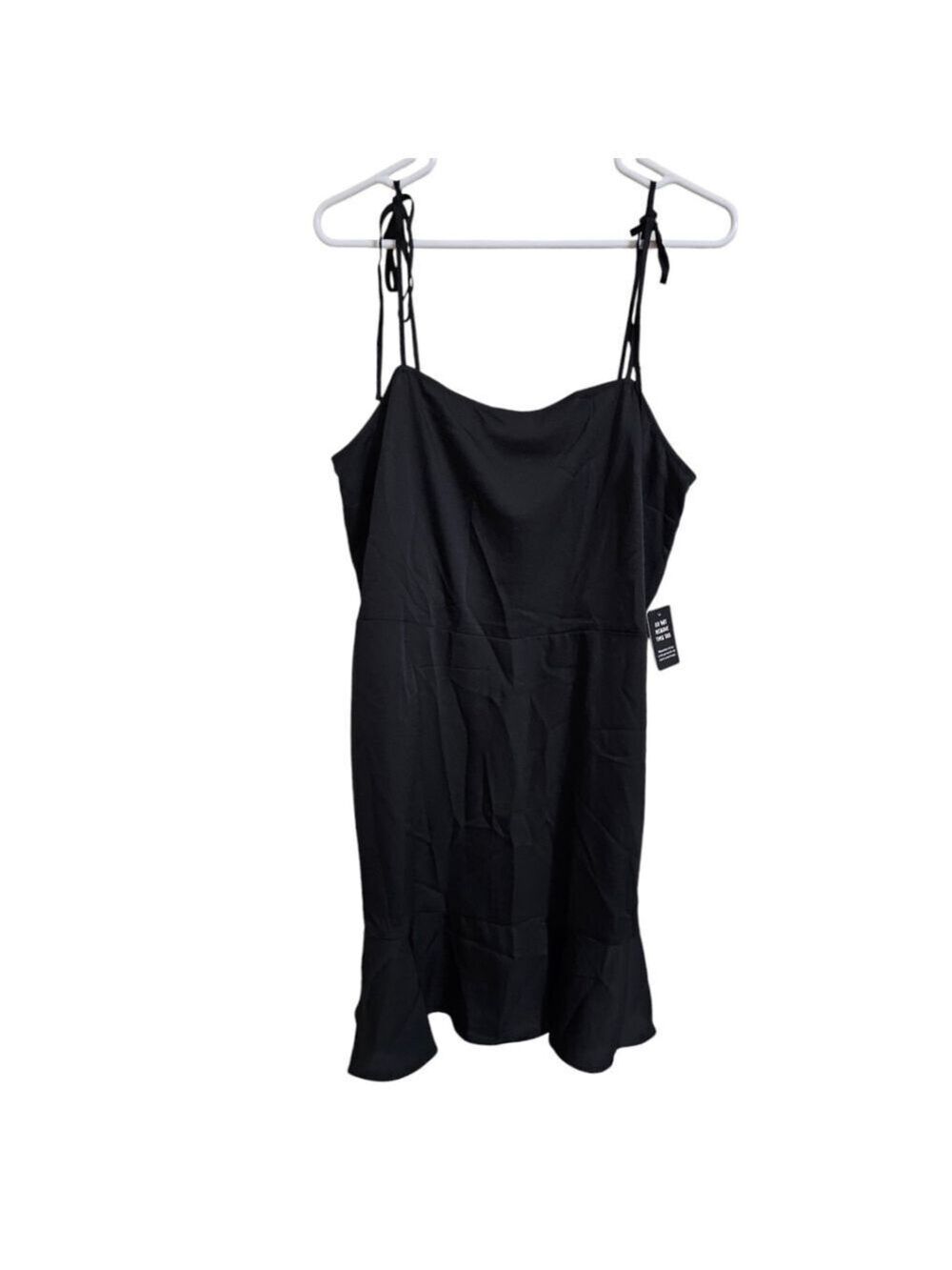 Express Black Strap Dress